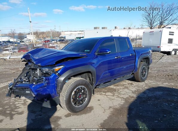3TYLC5LN5ST033279 2025 TOYOTA TACOMA HYBRID Dark Blue Передня ліва чверть