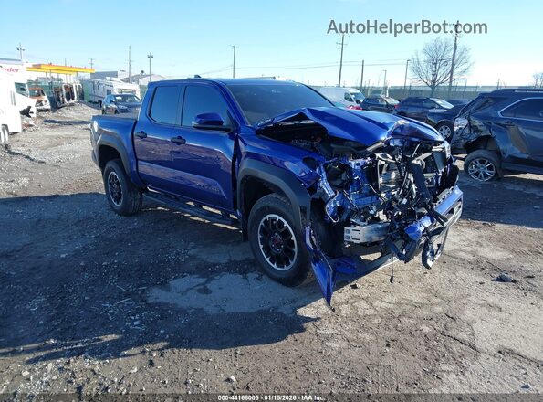 3TYLC5LN5ST033279 2025 TOYOTA TACOMA HYBRID Dark Blue Передня права чверть
