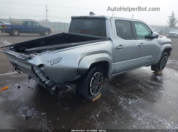 3TYLC5LN6ST025482 2025 TOYOTA TACOMA HYBRID Silver Задня права чверть