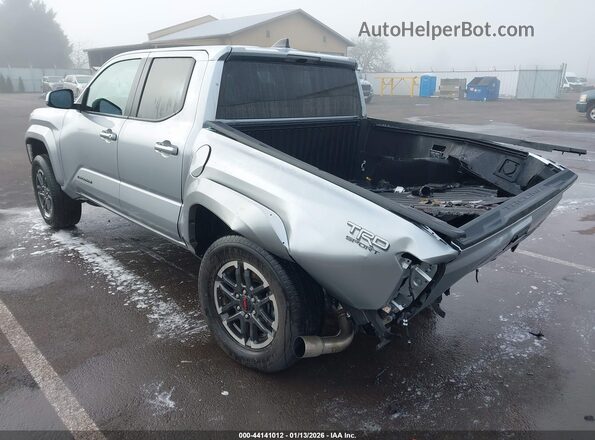 3TYLC5LN6ST025482 2025 TOYOTA TACOMA HYBRID Silver Задня ліва чверть