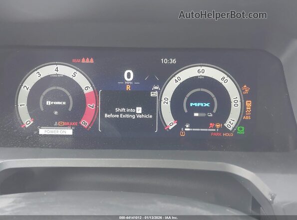 3TYLC5LN6ST025482 2025 TOYOTA TACOMA HYBRID Silver Вид задніх сидінь