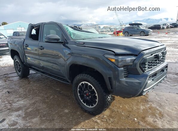 3TYLC5LN7RT013710 2024 TOYOTA TACOMA HYBRID Gray Front right
