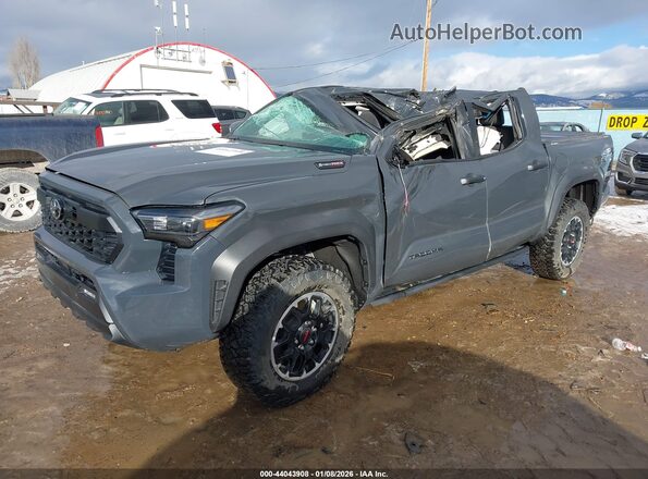 3TYLC5LN7RT013710 2024 TOYOTA TACOMA HYBRID Gray Front left