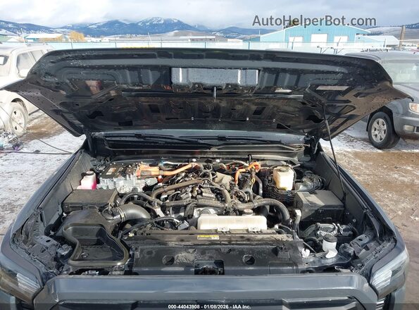 3TYLC5LN7RT013710 2024 TOYOTA TACOMA HYBRID Gray Rear view
