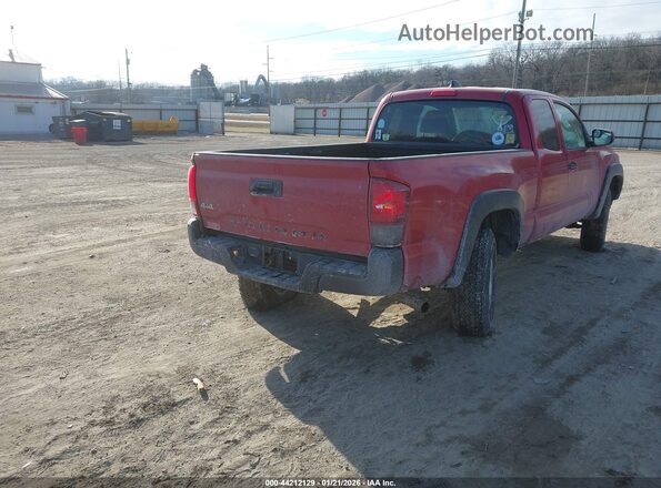 3TYSX5EN0LT002598 2020 TOYOTA TACOMA Red Задня права чверть
