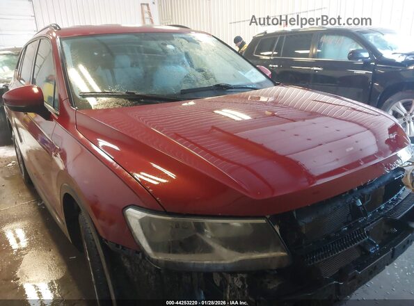 3VV1B7AX3KM018674 2019 VOLKSWAGEN TIGUAN Красный Вид задней части салона