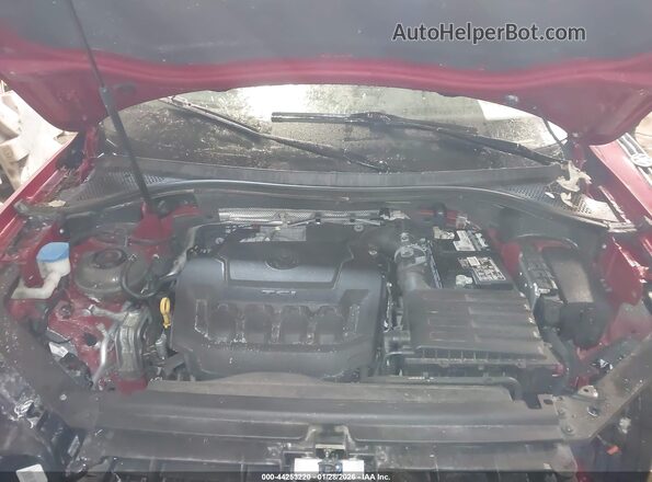 3VV1B7AX3KM018674 2019 VOLKSWAGEN TIGUAN Красный Вид сзади