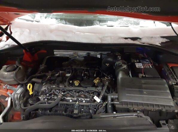 3VV1B7AX3KM085047 2019 VOLKSWAGEN TIGUAN Оранжевый Вид сзади