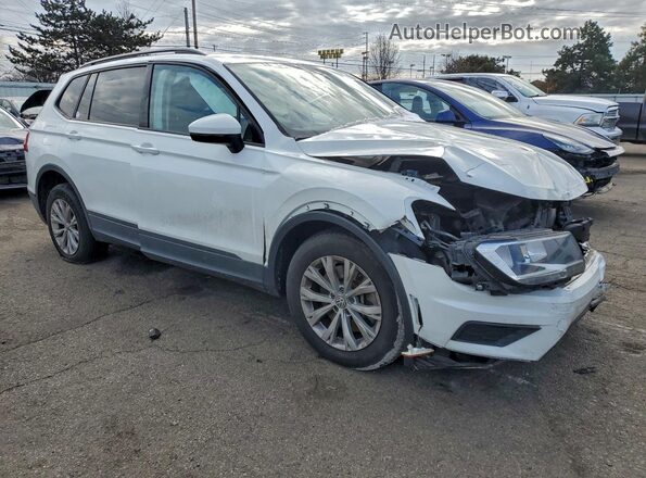 3VV1B7AX4KM150858 2019 VOLKSWAGEN TIGUAN Белый Передняя правая четверть
