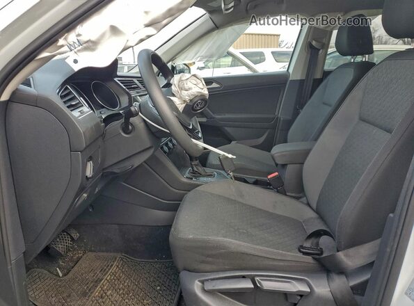 3VV1B7AX4KM150858 2019 VOLKSWAGEN TIGUAN Белый Вид салона спереди
