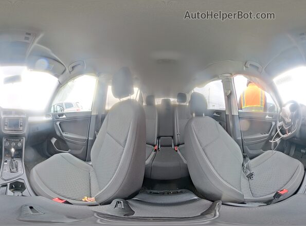 3VV1B7AX4KM150858 2019 VOLKSWAGEN TIGUAN Белый Панорамный вид салона 360°