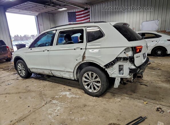 3VV1B7AX8KM087067 2019 VOLKSWAGEN TIGUAN Белый Задняя левая четверть