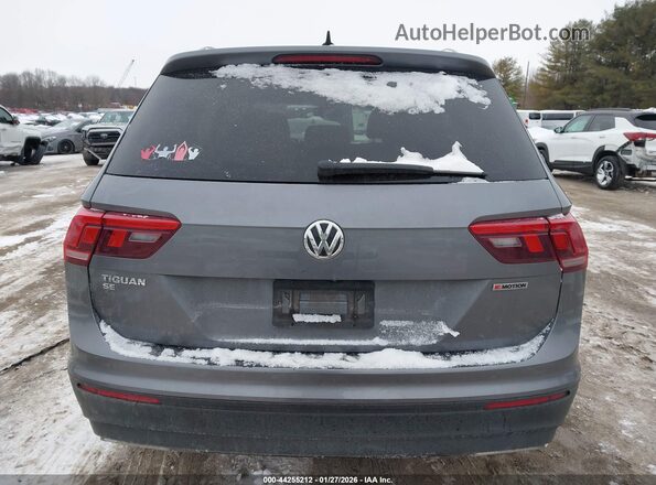 3VV2B7AX0KM077766 2019 VOLKSWAGEN TIGUAN Gray 