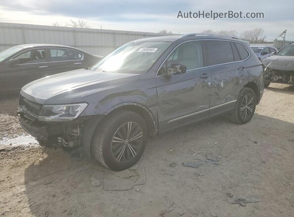 3VV2B7AX4KM143509 2019 VOLKSWAGEN TIGUAN Gray Przód lewy