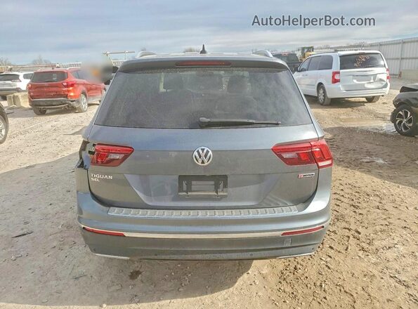 3VV2B7AX4KM143509 2019 VOLKSWAGEN TIGUAN Gray Widok z tyłu