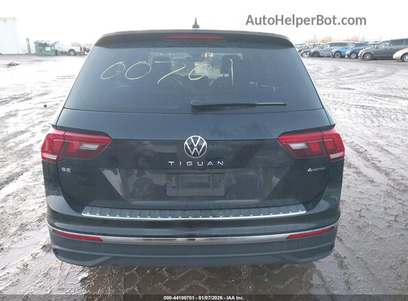 3VV2B7AX7NM055994 2022 VOLKSWAGEN TIGUAN Черный 