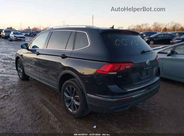 3VV2B7AX7NM055994 2022 VOLKSWAGEN TIGUAN Черный Задняя левая четверть