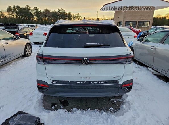 3VV2C7B22SM064355 2025 VOLKSWAGEN TAOS White Vista trasera