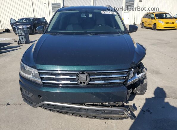 3VV3B7AX1KM108012 2019 VOLKSWAGEN TIGUAN Зеленый Вид спереди