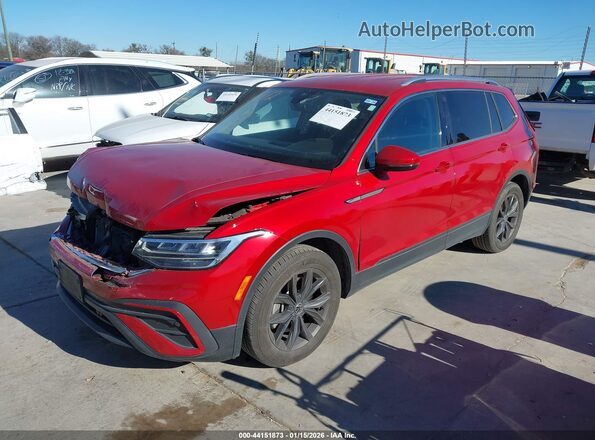 3VV3B7AX2PM121813 2023 VOLKSWAGEN TIGUAN Red Передня ліва чверть