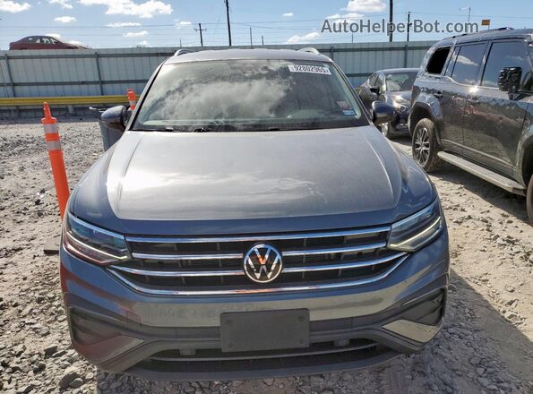 3VV3B7AX8PM085240 2023 VOLKSWAGEN TIGUAN Charcoal წინა ხედი