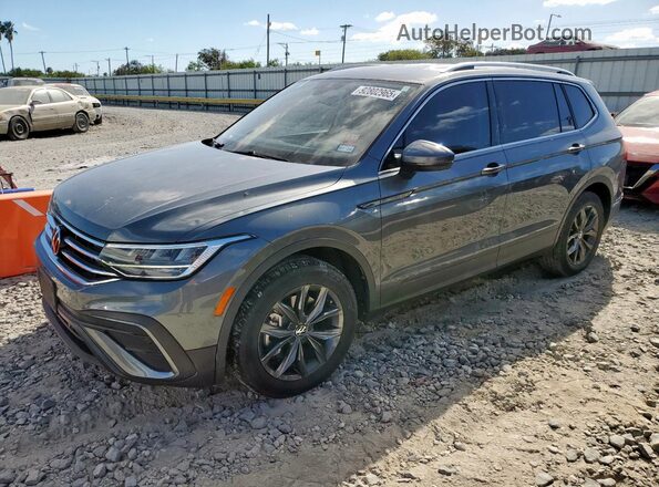 3VV3B7AX8PM085240 2023 VOLKSWAGEN TIGUAN Charcoal წინა მარცხენა ხედი სამი მეოთხედიდან