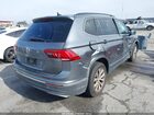 2018 Volkswagen Tiguan 2.0t Se/2.0t Sel Gray vin: 3VV3B7AX9JM065022