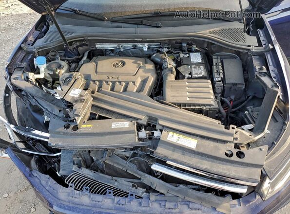 3VV3B7AX9PM035530 2023 VOLKSWAGEN TIGUAN Blue Սալոնի հետևի տեսք