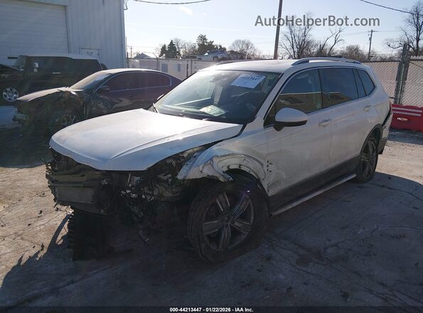 3VV4B7AX7KM060746 2019 VOLKSWAGEN TIGUAN Белый Передняя левая четверть