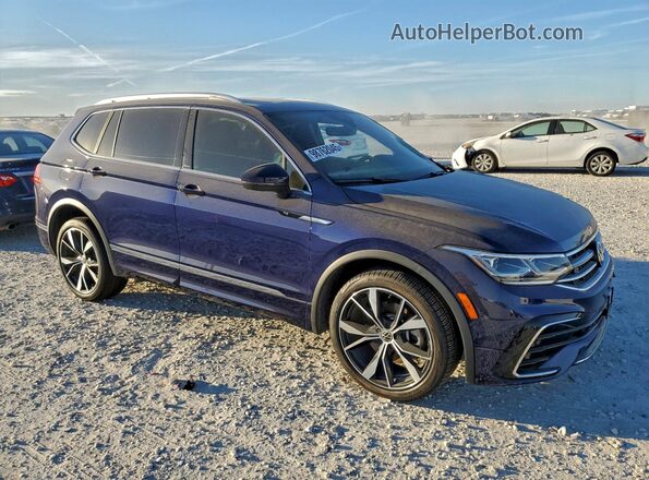 3VV4B7AX9RM141693 2024 VOLKSWAGEN TIGUAN Blue Przód prawy