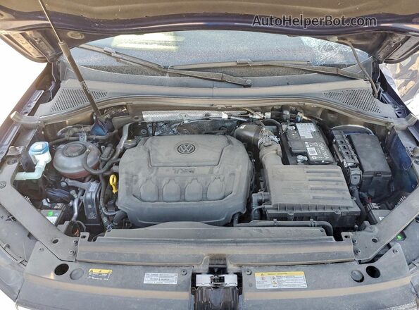 3VV4B7AX9RM141693 2024 VOLKSWAGEN TIGUAN Blue Widok komory silnika