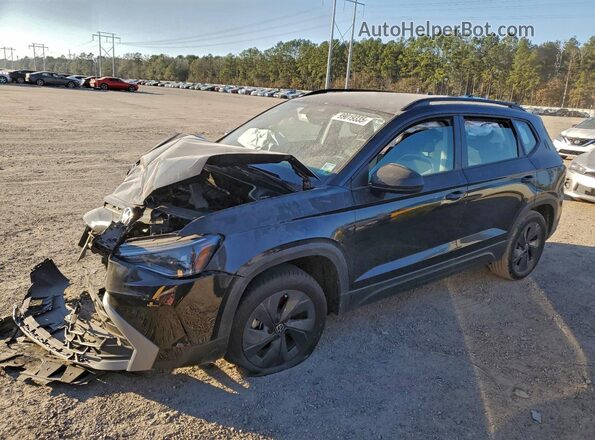 3VV5C7B26SM085772 2025 VOLKSWAGEN TAOS Черный Передняя левая четверть