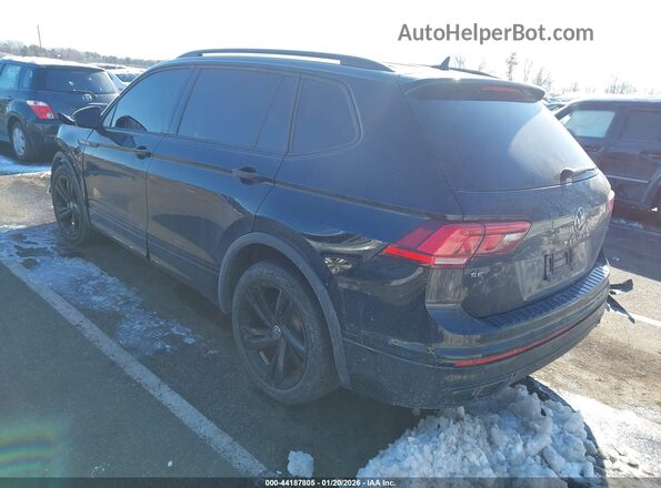 3VV8B7AX1PM084162 2023 VOLKSWAGEN TIGUAN Black Tył lewy