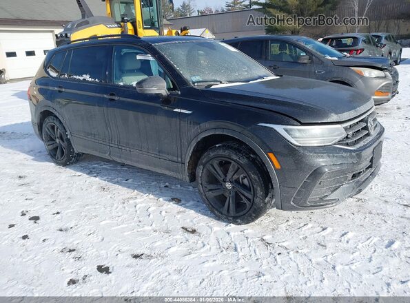 3VV8B7AX6RM169372 2024 VOLKSWAGEN TIGUAN Черный Передняя правая четверть