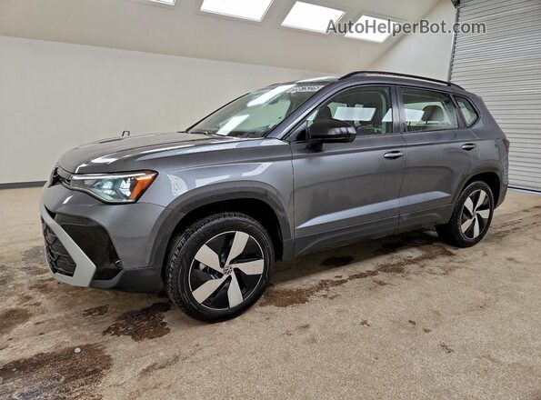 3VV8C7B22SM047338 2025 VOLKSWAGEN TAOS Gray Передня ліва чверть