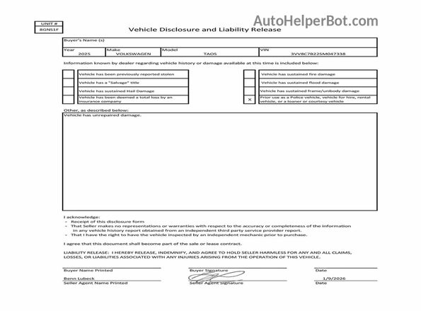 3VV8C7B22SM047338 2025 VOLKSWAGEN TAOS Gray Вид наклейки з VIN-кодом