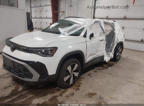 3VV8C7B29SM006883 2025 VOLKSWAGEN TAOS Белый Передняя левая четверть