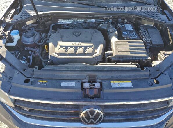 3VVCB7AX3PM070225 2023 VOLKSWAGEN TIGUAN Black Вид підкапотного простору