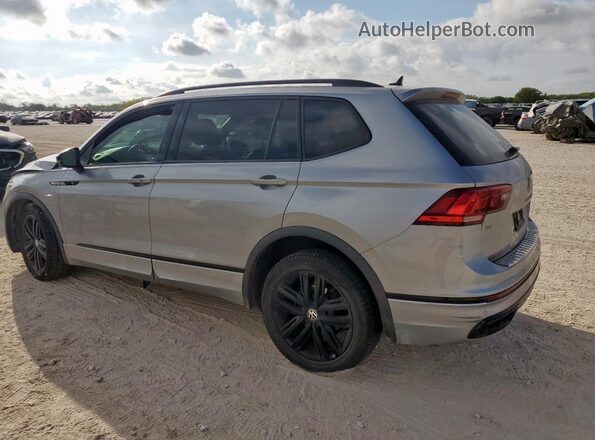 3VVCB7AX9NM059968 2022 VOLKSWAGEN TIGUAN Silver Rear left