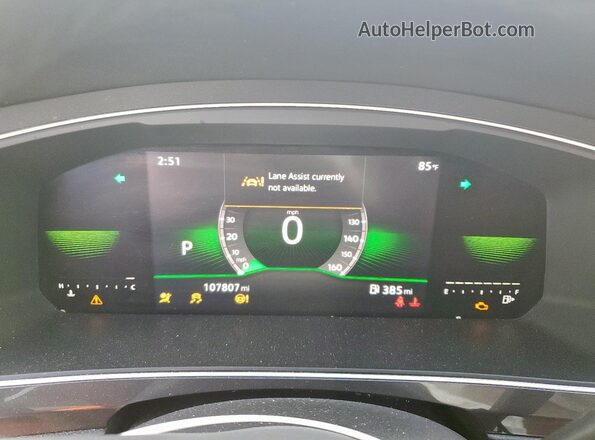 3VVCB7AX9NM059968 2022 VOLKSWAGEN TIGUAN Silver Instrument cluster view
