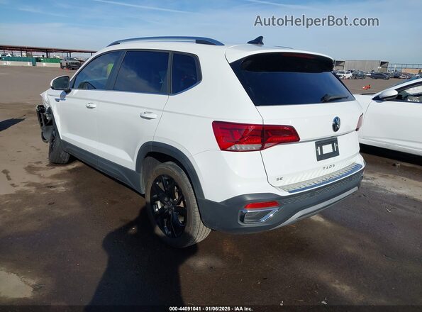 3VVEX7B25PM332159 2023 VOLKSWAGEN TAOS Белый Задняя левая четверть