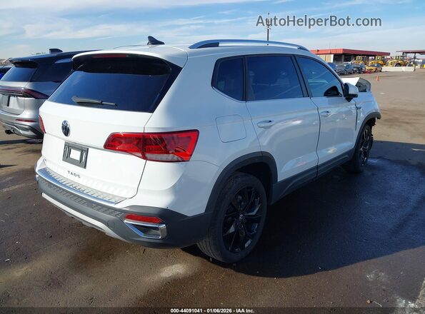 3VVEX7B25PM332159 2023 VOLKSWAGEN TAOS Белый Задняя правая четверть