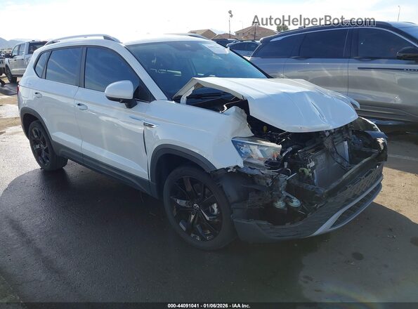 3VVEX7B25PM332159 2023 VOLKSWAGEN TAOS Белый Передняя правая четверть
