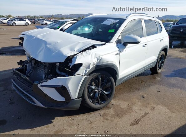3VVEX7B25PM332159 2023 VOLKSWAGEN TAOS Белый Передняя левая четверть