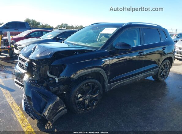 3VVEX7B28PM303674 2023 VOLKSWAGEN TAOS Black Przód lewy