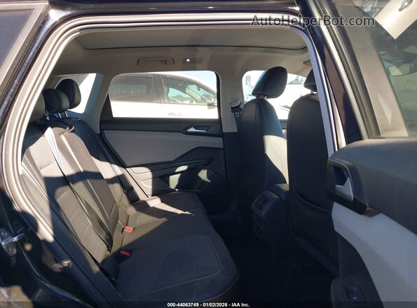 3VVEX7B28PM303674 2023 VOLKSWAGEN TAOS Black Widok naklejki z numerem VIN