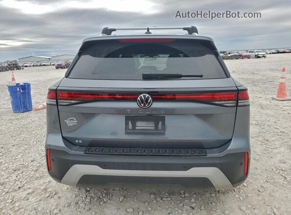 3VVFR7RMXSM024807 2025 VOLKSWAGEN TIGUAN Charcoal Widok z tyłu