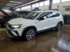 2022 Volkswagen Taos Se White vin: 3VVRX7B27NM033304