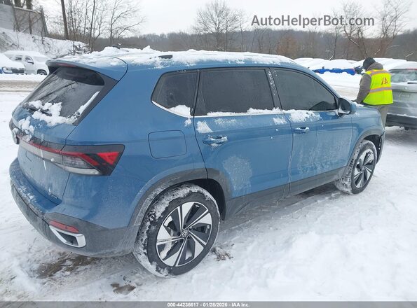 3VVVC7B20SM058499 2025 VOLKSWAGEN TAOS Синий Задняя правая четверть
