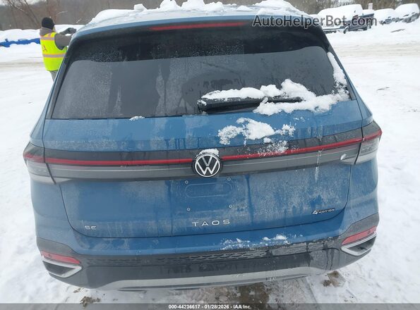 3VVVC7B20SM058499 2025 VOLKSWAGEN TAOS Синий 